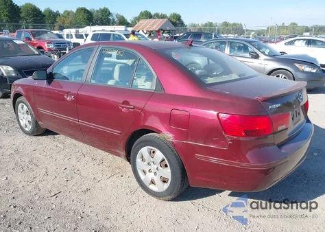 2010 Hyundai Sonata Gls из США, поврежденный, VIN 5NPET4AC8AH600749